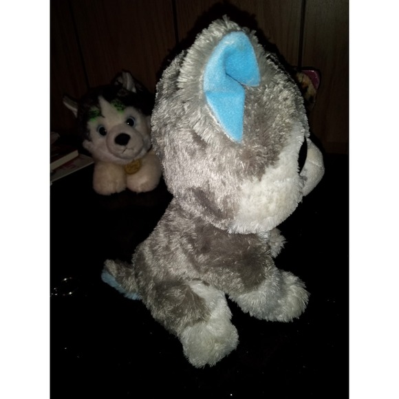 TY Beanie 9" SLUSH & Livvie Leopard 6" & Miyon Husky Dog Plush Stuffed Animal - Picture 4 of 16